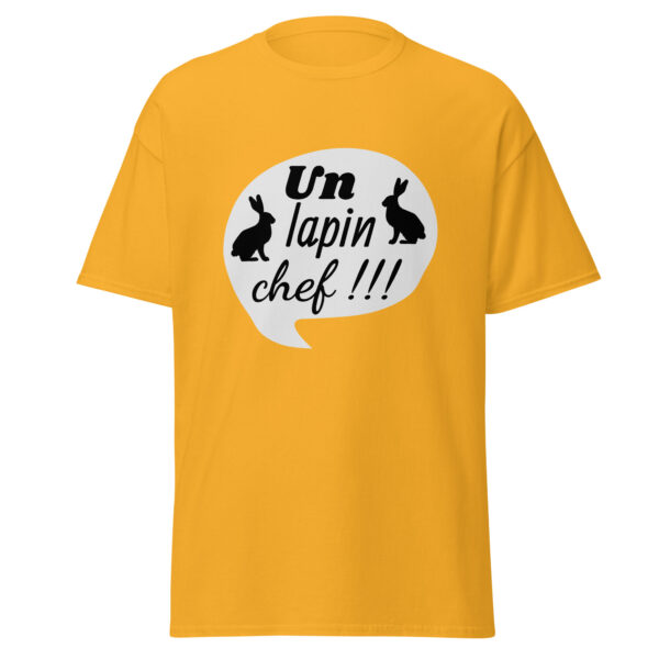 T-shirt "Un lapin chef !!!" – Image 22