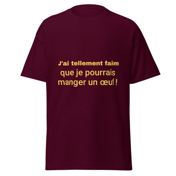 Affichez votre humour avec ce t-shirt unique et décalé. Conçu pour les fans du film Les Tuche, il met en avant cette célèbre réplique avec un design simple mais impactant. Fabriqué à partir de matériaux confortables et durables, ce t-shirt allie style et légèreté. Idéal pour toutes les occasions, il deviendra rapidement un incontournable de votre garde-robe pour afficher votre humeur avec une touche d'humour.