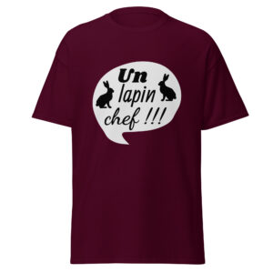 T-shirt « Un lapin chef !!! »