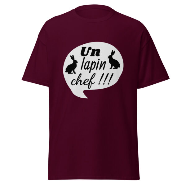 T-shirt "Un lapin chef !!!" – Image 2