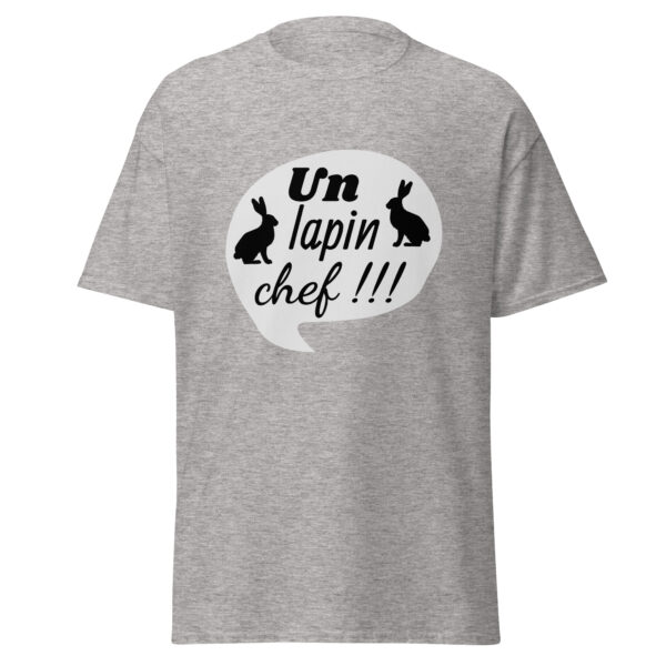 T-shirt "Un lapin chef !!!" – Image 24