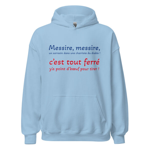 Sweat à capuche "Messire, messire, un sarrasin dans une charriote du diable ! – Image 26