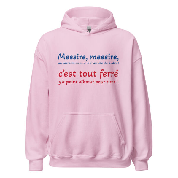 Sweat à capuche "Messire, messire, un sarrasin dans une charriote du diable ! – Image 29