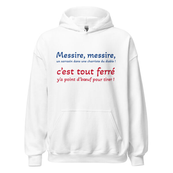 Sweat à capuche "Messire, messire, un sarrasin dans une charriote du diable ! – Image 31