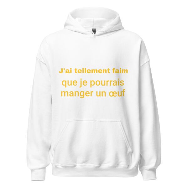 Ce sweat à capuche original met en avant une célèbre réplique de Jeff Tuche pour tous ceux qui aiment afficher leur humour au quotidien. Confortable et chaud, il est fabriqué à partir de matériaux de qualité, assurant un port agréable. La phrase amusante est imprimée sur l'avant, offrant une touche décalée à ce sweat à capuche parfait pour vos journées décontractées ou vos sorties. Idéal pour exprimer votre personnalité tout en restant bien au chaud.