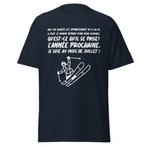 T-shirt les bronzés font du ski