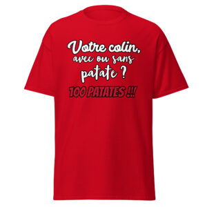 T-shirt les 3 frères « 100 patates !!! »